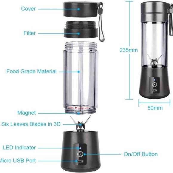 Smart Shop Fruit Juicer Blender - NEW - Picture 9 of 12